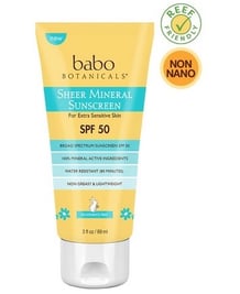 Babo Botanicals Sheer Mineral Sunscreen